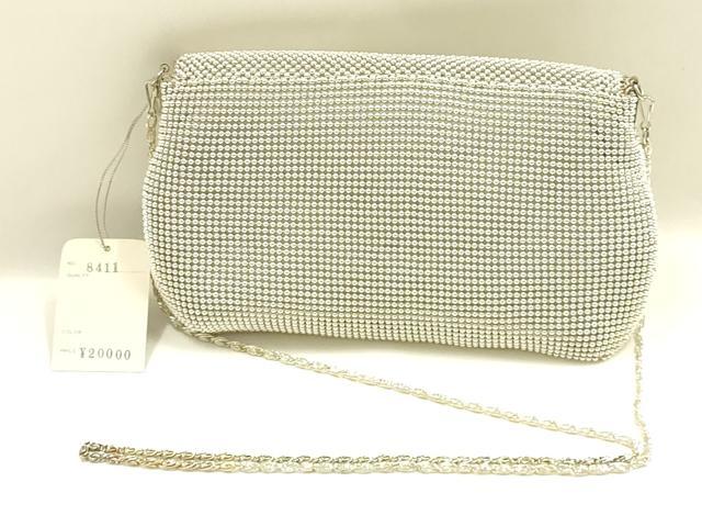 平和屋着物▼和装小物 和装バッグまとめて3点 ハンドバッグ チェーンバッグ Royal Mesh ラインストーン 逸品 AABK9607ay