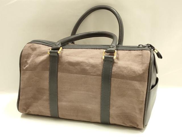 平和屋着物▼和装小物 和装バッグまとめて3点 ハンドバッグ ボストンバッグ がま口 逸品 AABK9608ay