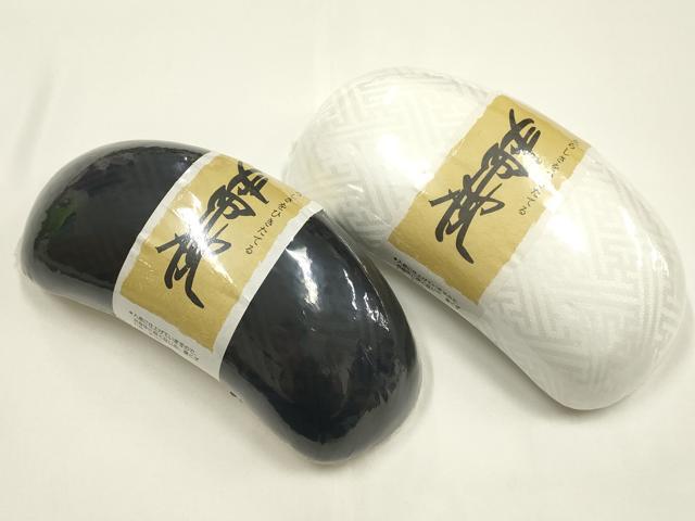 平和屋着物▼和装小物 着付け用品まとめて10点 白・黒 前芯 伊達締め 腰紐 帯枕 帯揚止 逸品 未使用 AABK9741ay