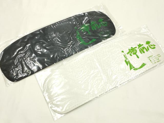 平和屋着物▼和装小物 着付け用品まとめて10点 白・黒 前芯 伊達締め 腰紐 帯枕 帯揚止 逸品 未使用 AABK9741ay