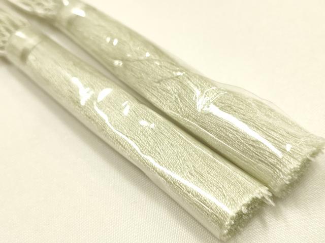 平和屋着物*夏物 和装小物 上質な帯締め2本 レース組 平組 正絹 逸品 未使用 AABK9750ay
