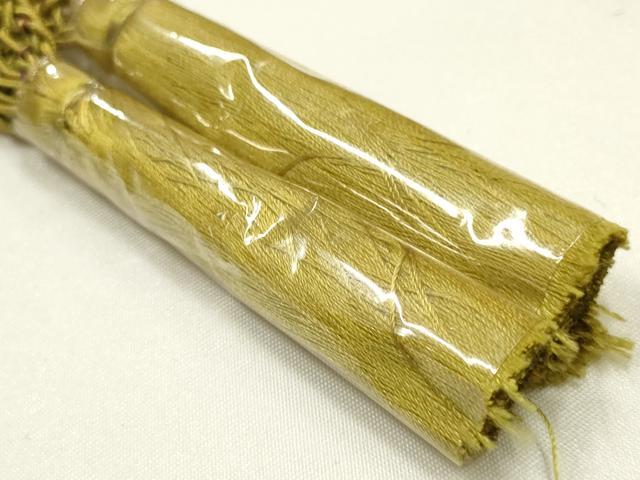 平和屋着物*夏物 和装小物 上質な帯締め2本 レース組 平組 銀糸 正絹 逸品 未使用 AABK9754ay