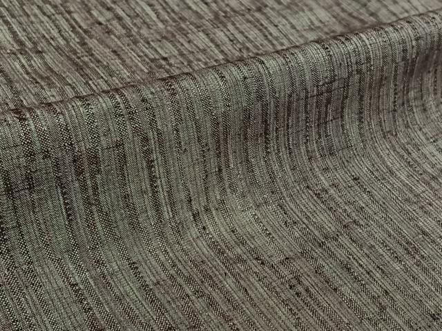 平和屋着物▽上質な紬 単衣 立涌文 正絹 逸品 AABK9804jh