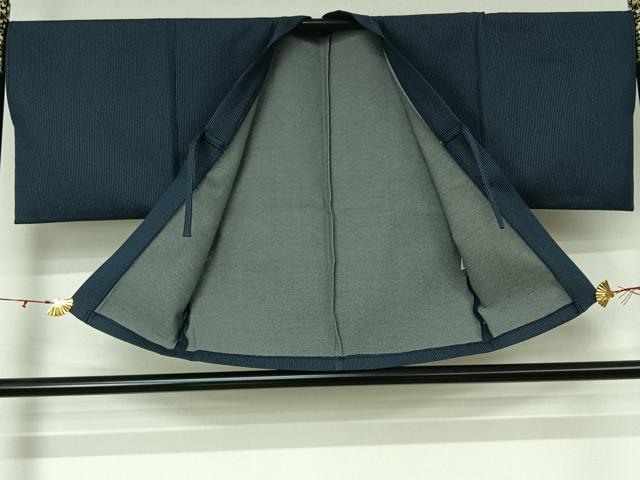 平和屋着物▽男性 小紋 単衣 アンサンブル 縞 AABK9807jh