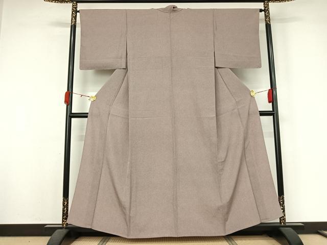 平和屋着物▽江戸小紋 単衣 鮫小紋柄 正絹 逸品 AABK9815jh