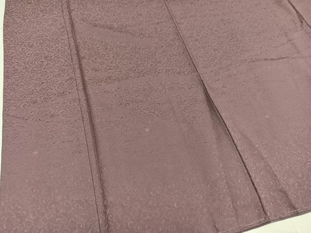 平和屋着物●上質な色無地 鴇浅葱色 正絹 逸品 AABK9892ph