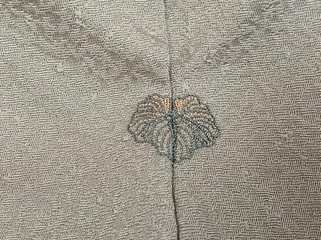 平和屋着物●訪問着 総刺繍 中国三大刺繍 汕頭刺繍 スワトウ刺繍 辻が花 扇面花文 暈し染め 正絹 逸品 AABK9913ph