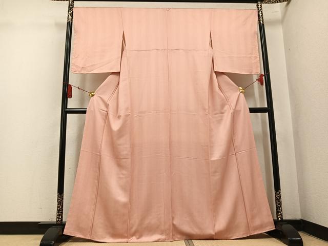 平和屋着物●江戸小紋 新木春美 極小鮫小紋柄 正絹 逸品 未使用 AABK9931ph