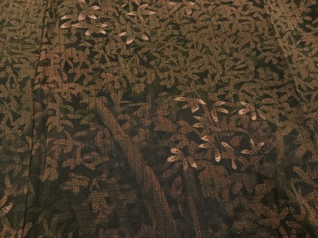 平和屋着物●訪問着 刺繍 草木文 正絹 逸品 AABK9951ph