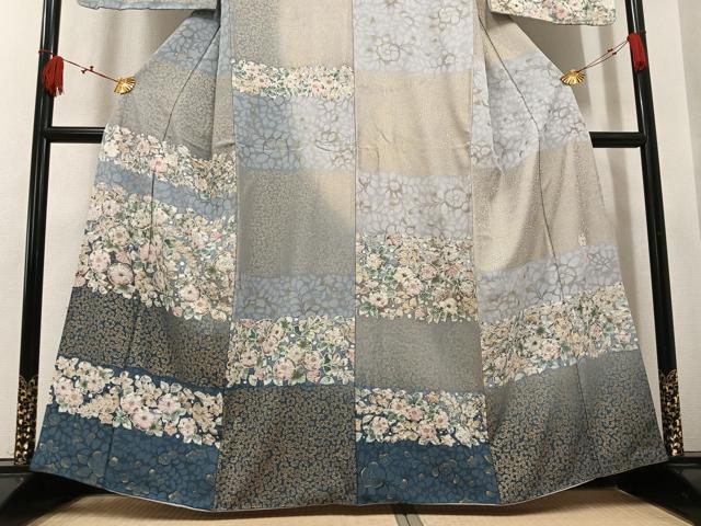 平和屋着物●訪問着 作家物 辻が花 暈し染め 金彩 正絹 逸品 AABK9976ph