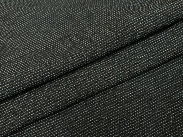 平和屋着物●本塩沢 横段文 正絹 逸品 未使用 AABK9979ph