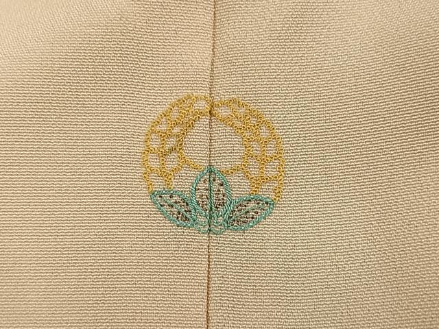 平和屋着物●訪問着 草花文 暈し染め 正絹 逸品 AABK9996ph