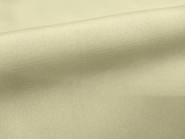 平和屋着物●上質な色無地 作家物 砂色 正絹 逸品 AABL0004ck