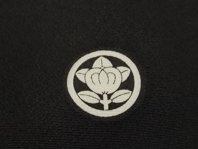 平和屋着物●豪華黒留袖 螺鈿 飛鶴松文 やまと誂製 ロング丈 正絹 逸品 AABL0016ck