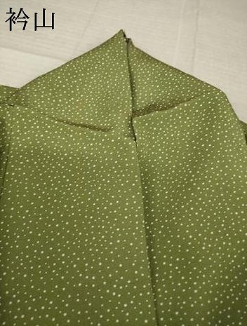 平和屋着物●上質な小紋 大小あられ 正絹 逸品 AABL0032ck