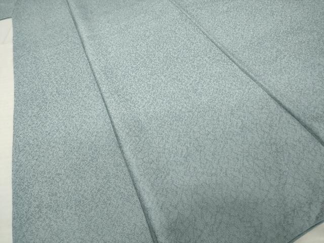 平和屋着物●上質な色無地 鉛色 正絹 逸品 AABL0050ck