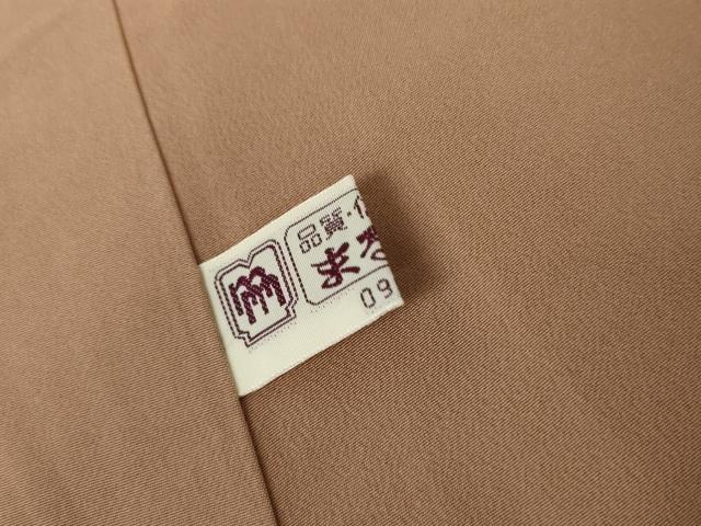 平和屋着物●上質な紬 格子 まるやま扱い 正絹 逸品 未使用 AABL0084cs