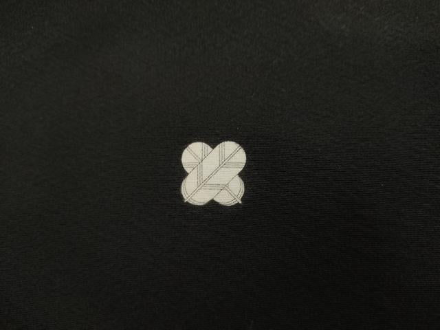 平和屋着物●豪華黒留袖 泰常 鳳凰更紗花文 暈し染め 金銀彩 正絹 逸品 AABL0119cs