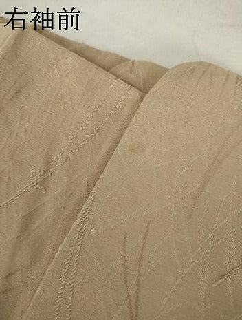 平和屋着物●訪問着 総刺繍 敷松葉 暈し染め 正絹 逸品 AABL0173cs