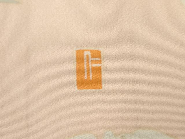 平和屋着物●希少 本加賀友禅作家 毎田仁郎 振袖 束ね熨斗鳳凰吉祥花文 正絹 逸品 AABL0179cs