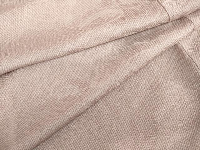 平和屋着物●上質な小紋 貝桶花文 正絹 逸品 未使用 AABL0220cs