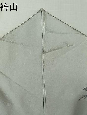 平和屋着物▽訪問着 単衣 手描き 草花文 暈し染め 正絹 逸品 AABL0335jh