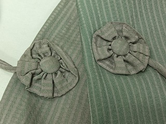 平和屋着物▽道中着 スリーシーズン 春夏秋 塵除け 霞文 暈し染め ロング丈 正絹 逸品 AABL0446jh
