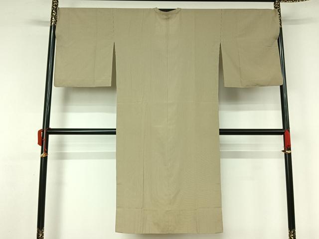 平和屋着物▽道行コート スリーシーズン 春夏秋 塵除け 縞 ロング丈 正絹 逸品 AABL0450jh