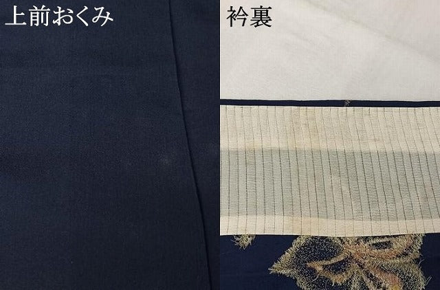 平和屋着物▽上質な小紋 単衣 寿光織 草花文 正絹 逸品 AABL0477jh