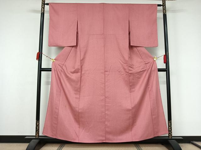 平和屋着物▽江戸小紋 単衣 丸文 正絹 逸品 AABL0501jh