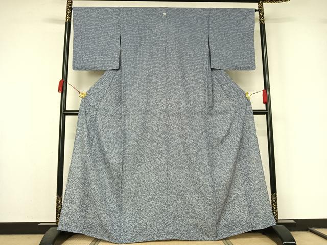 平和屋着物*夏物 訪問着 縦絽 露芝文 正絹 逸品 AABL0507jh