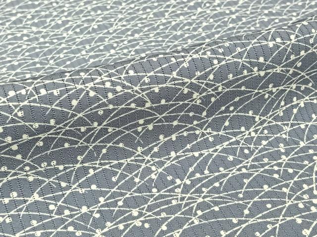 平和屋着物*夏物 訪問着 縦絽 露芝文 正絹 逸品 AABL0507jh