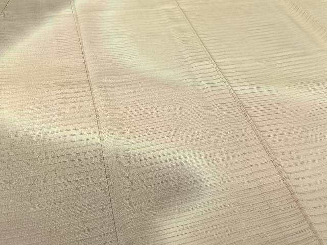平和屋着物▽本塩沢 やまだ織 訪問着 染色作家 桐村博 単衣 霞文 暈し染め 正絹 逸品 AABL0540jh