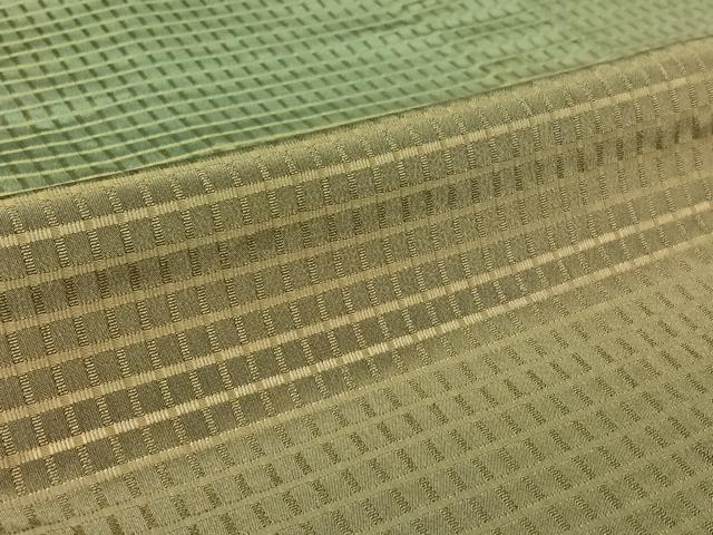 平和屋着物▽訪問着 お召 単衣 霞文 暈し染め 正絹 逸品 AABL0572jh