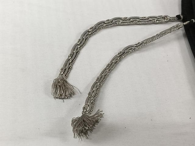 平和屋着物▽黒紋付 羽織 スリーシーズン 春夏秋 塵除け 正絹 逸品 AABL0576jh