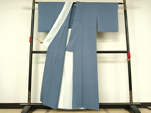 平和屋着物▽上質な色無地 単衣 薄花色 正絹 逸品 AABL0589jh