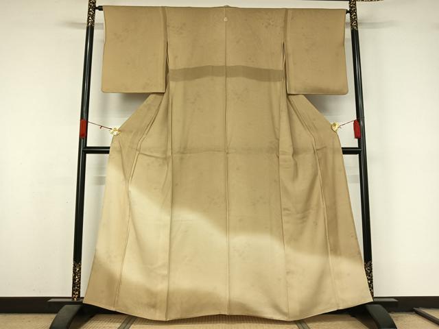 平和屋着物▽訪問着 無双 紗袷 紗×絽 手描き 吹き寄せ文 暈し染め 正絹 逸品 AABL0594jh
