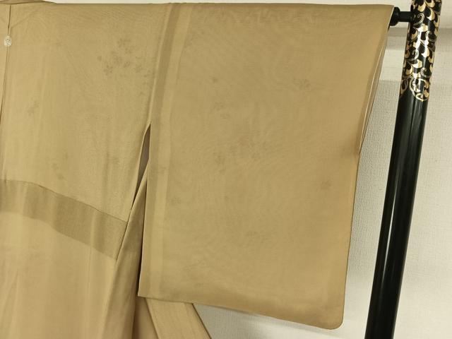 平和屋着物▽訪問着 無双 紗袷 紗×絽 手描き 吹き寄せ文 暈し染め 正絹 逸品 AABL0594jh