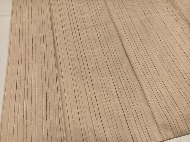 平和屋着物●上質な紬 間道 正絹 逸品 AABL0602ph
