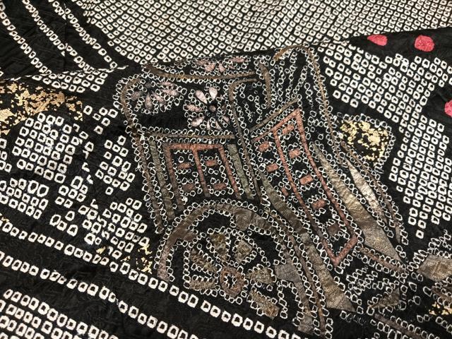 平和屋着物●豪華振袖 総絞り 駒刺繍 御所車花文 金彩 正絹 逸品 AABL0634ph