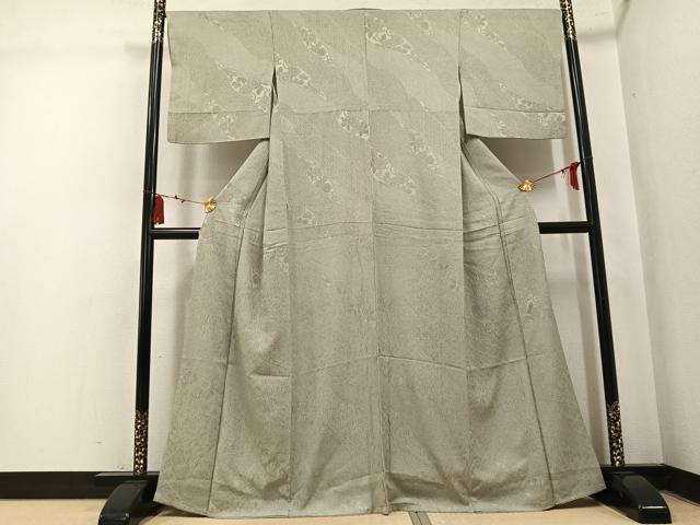 平和屋着物●上質な小紋 辻が花地紋 正絹 逸品 AABL0639ph