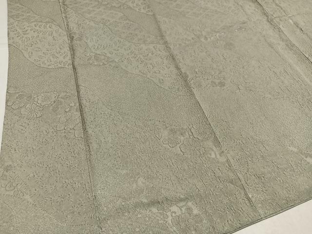 平和屋着物●上質な小紋 辻が花地紋 正絹 逸品 AABL0639ph