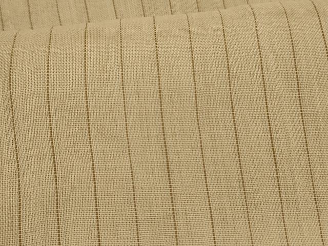 平和屋着物*夏物 本場小千谷ちぢみ 縞 麻 逸品 AABL0765jd