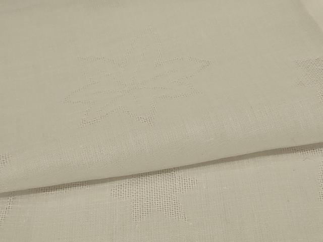 平和屋着物*夏物 長襦袢 舞葉紋紗 白色 洗える着物 AABL0768jd