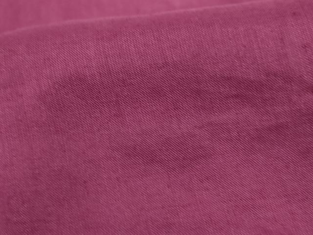 平和屋着物*夏物 長襦袢 暗紅色 麻 AABL0815jd