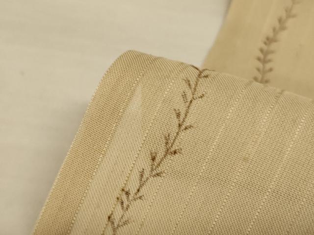 平和屋着物*夏物 小紋 紗紬 花間道 正絹 逸品 AABL0820jd