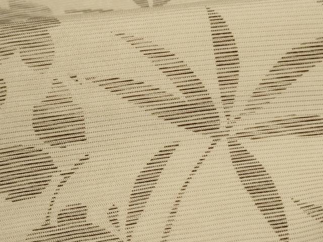 平和屋着物*夏物 小紋 絽 蔦の葉文様 ロング丈 正絹 逸品 AABL0838jd