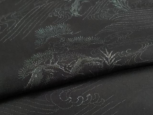 平和屋着物▽羽織 スリーシーズン 春夏秋 塵除け 風景文 正絹 逸品 未使用 AABL0840jd