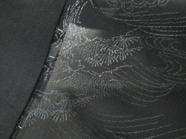 平和屋着物▽羽織 スリーシーズン 春夏秋 塵除け 風景文 正絹 逸品 未使用 AABL0840jd