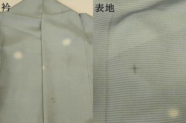 平和屋着物*夏物 小紋 絽 丸文 蛍暈し 正絹 逸品 AABL0854jd